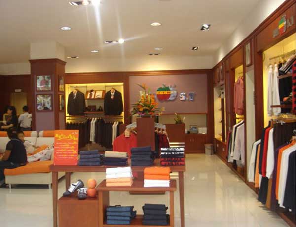 金萍果男装专卖店形象图