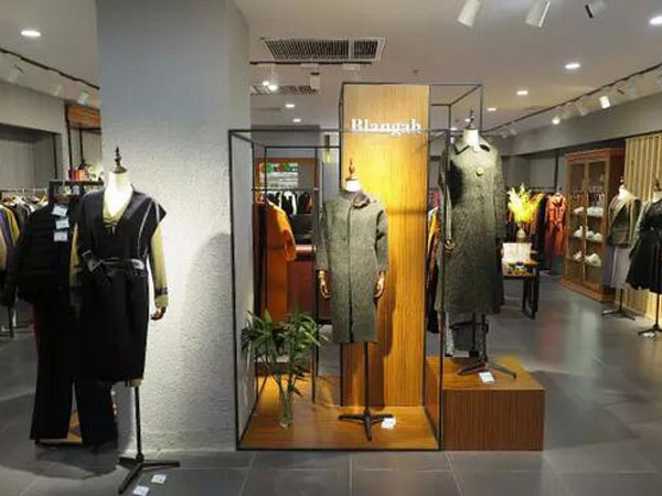 布蘭雅品牌終端形象展示品牌旗艦店店面