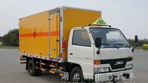 东风天龙翼开启厢式车车
