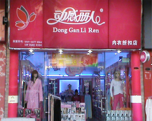 动感丽人品牌内衣连锁,成就你的老板梦!