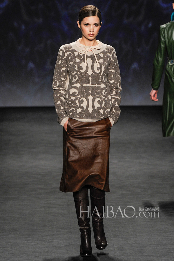 谭燕玉vivienne tam 2014秋冬纽约女装秀