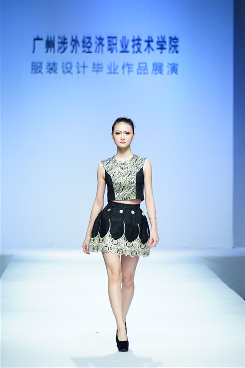 2014中国(广东)大学生时装周:广州涉外经济职业技术学院服装设计毕业图片
