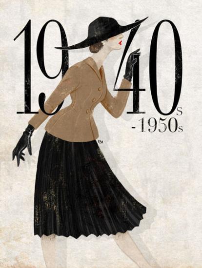 20世纪style大盘点 带你秒懂复古风 - - 中国服装网