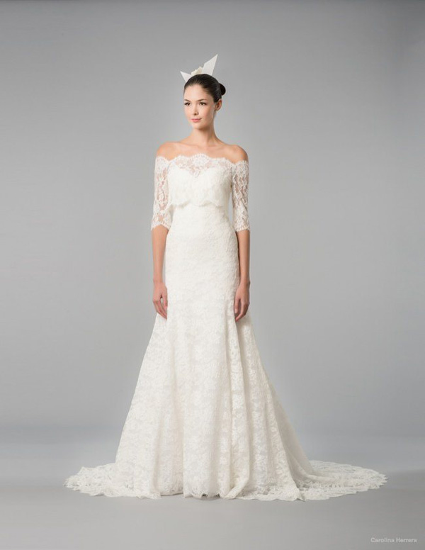 carolina herrera 2015秋冬系列婚纱型录