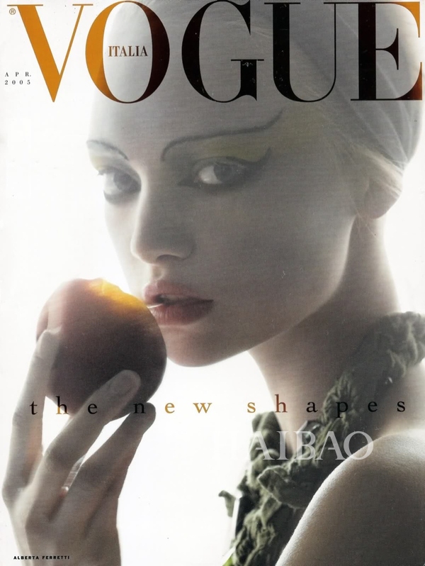 梅叔为《vogue》意大利版创造的经典封面翻翻看