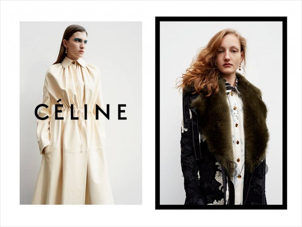 思琳(celine) 2015秋冬女装广告大片,启用5位新人模特