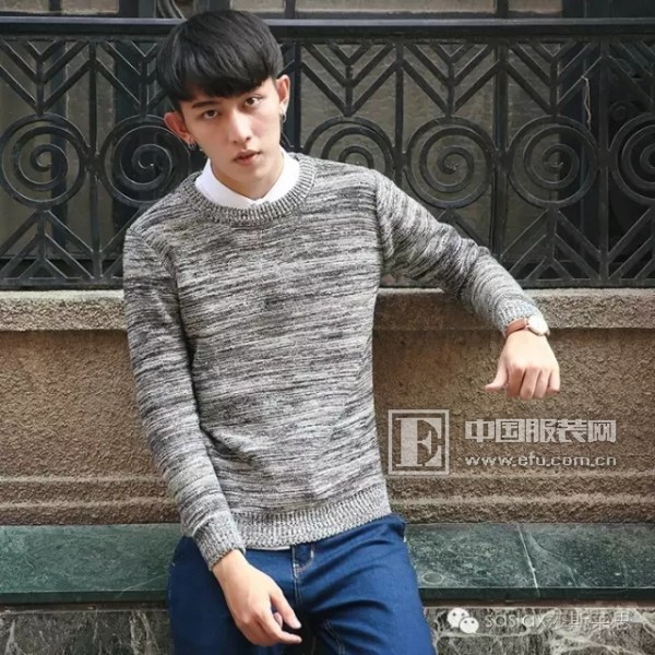 撩倒迷妹的毛衣与衬衫穿搭