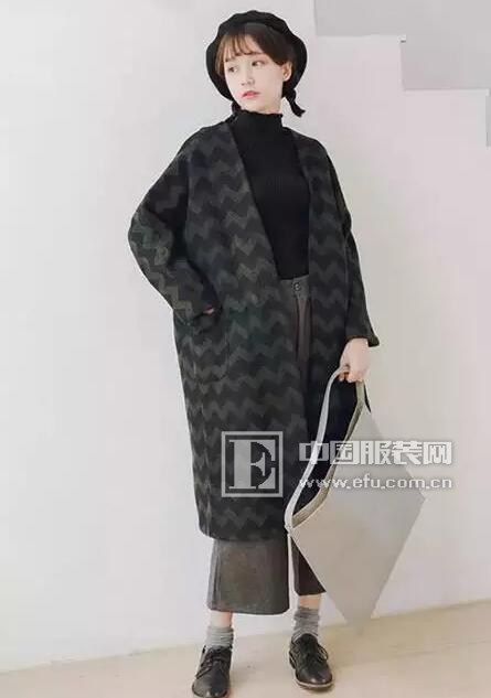 金蝶茜妮女装推荐:2017年最流行的呢大衣!图片