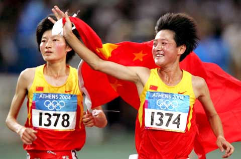 马拉松世界冠军孙英杰光辉历史记录