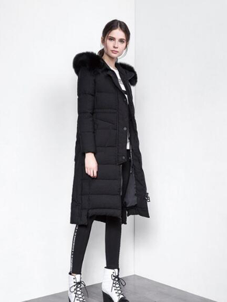 迪笛欧修身韩版羽绒服