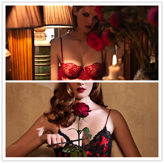 La Perla 2013圣诞特选:火红的性感