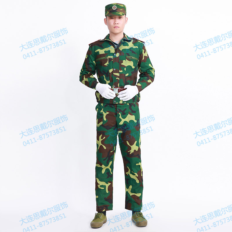 大连迷彩服大量现货供应 军训服装可免费发放 省钱省心