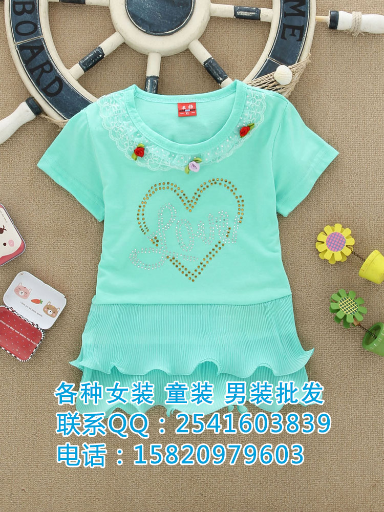 贵州夏季儿童服装批发