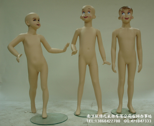 我司专业生产儿童服装模特道具
